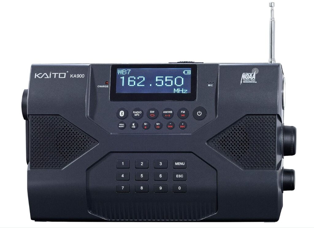 NOAA chargeable weather radio.